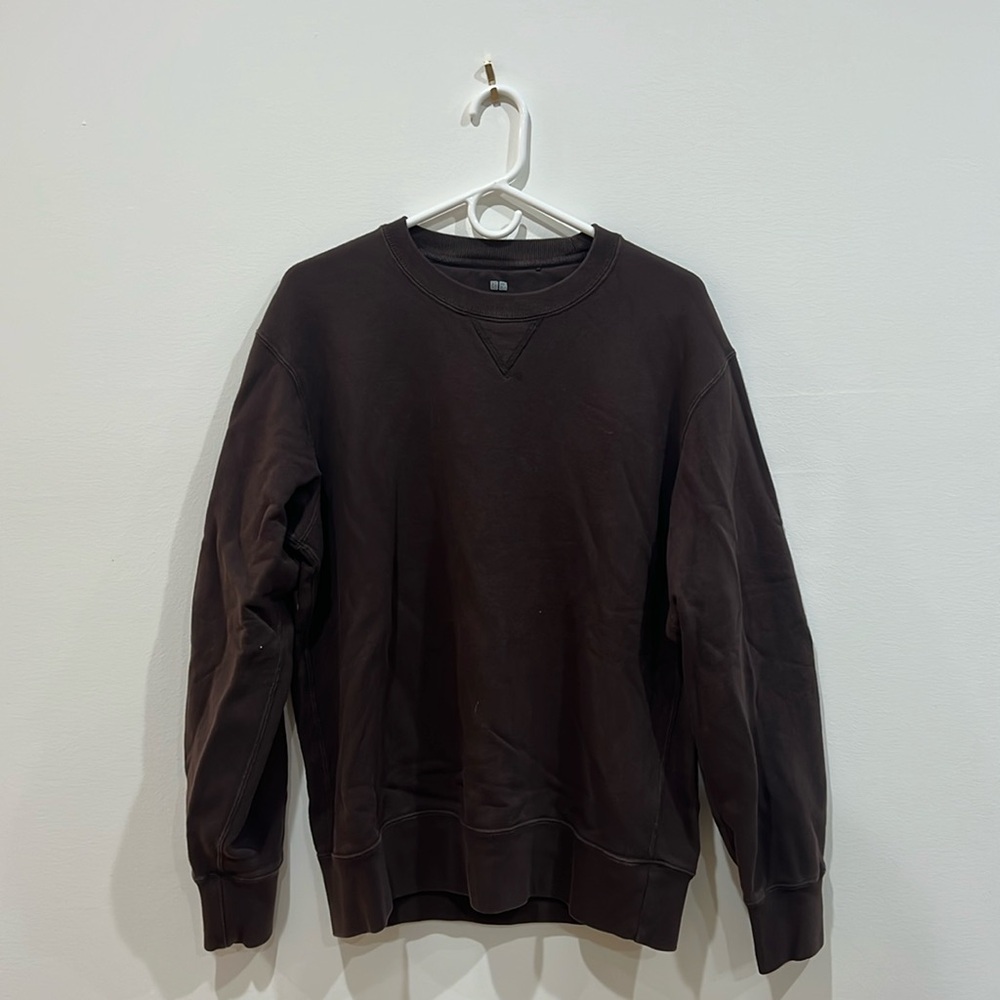 Uniqlo Sweatshirt - Brown L